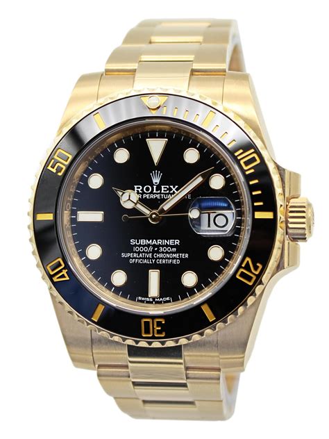 18k gold submariner rolex|rolex submariner horloge.